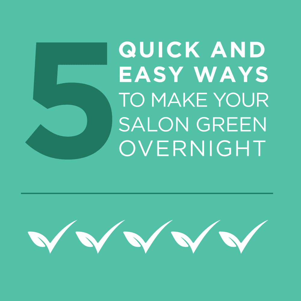 5 Quick and Easy Ways to Make Your Salon Green Overnight